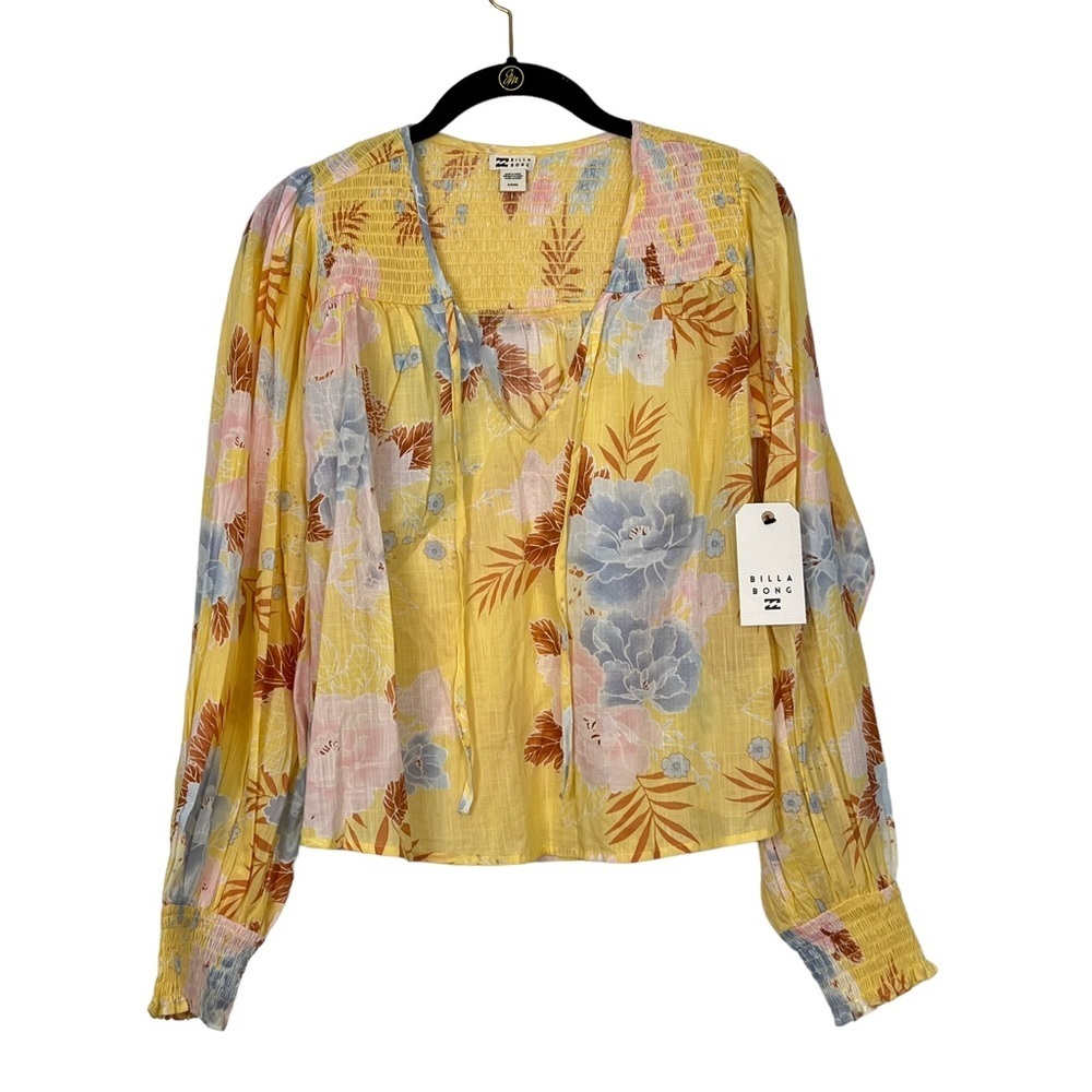 Billabong Late Night Blouse Shirt S